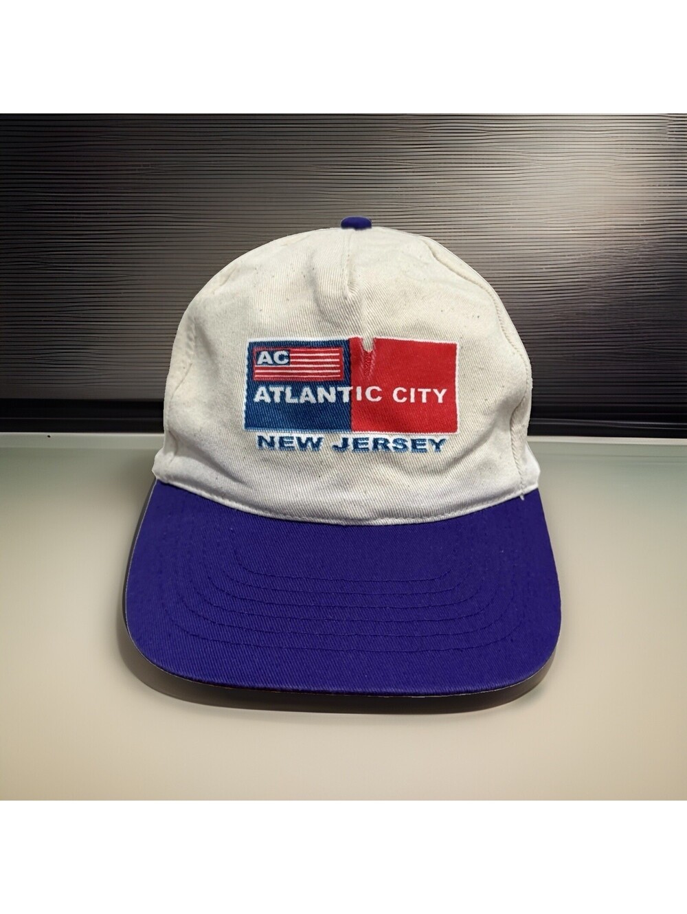 Atlantic City New Jersey Beachfront Boardwalk Steel Pier Monopoly Baseball Cap